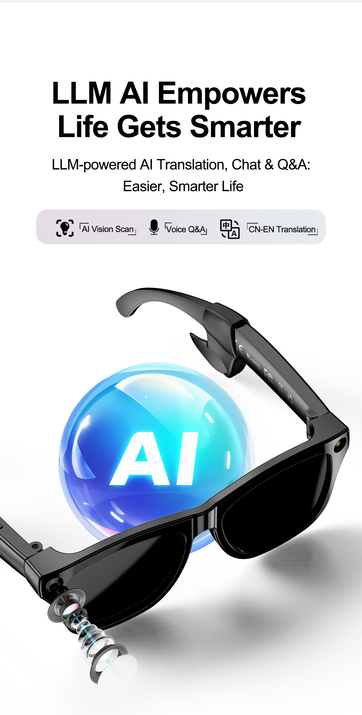 XK ONE Mac AI 智能眼镜 产品详情