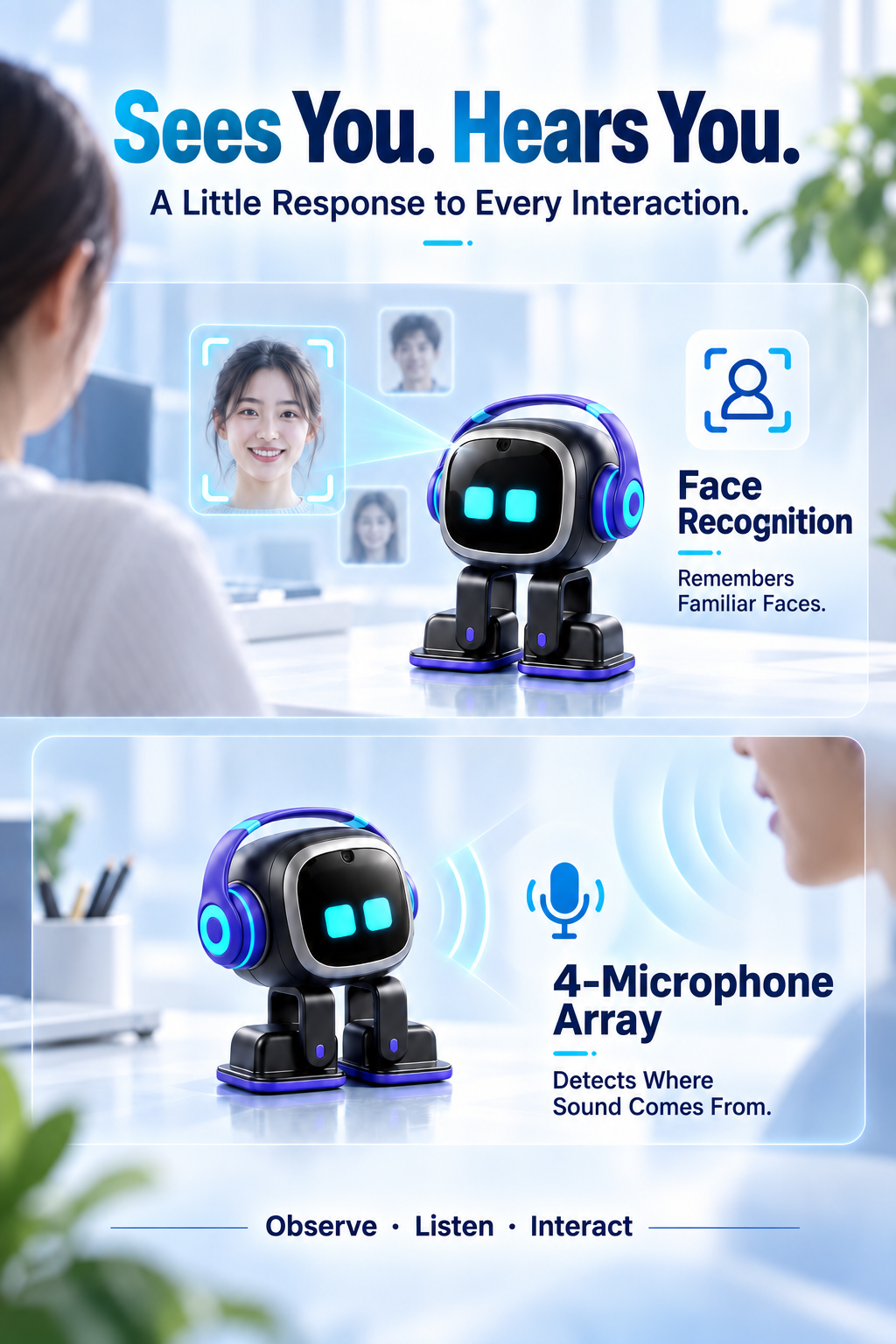 EMO AI Desktop Companion product detail