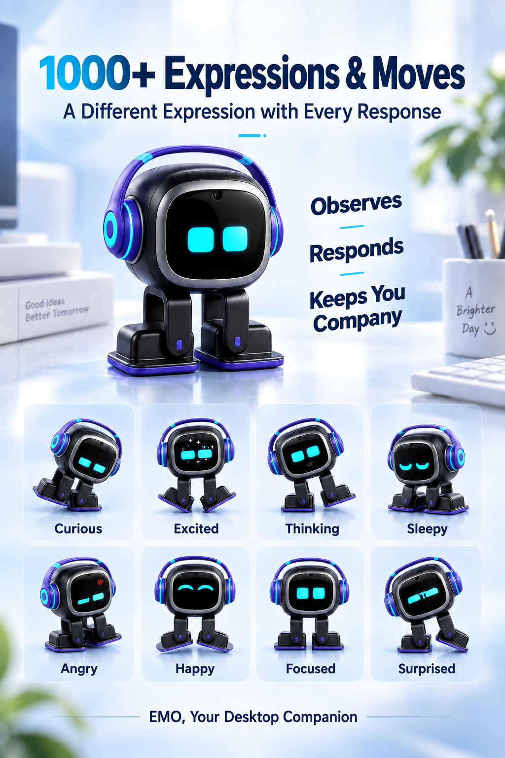 EMO AI Desktop Companion product detail