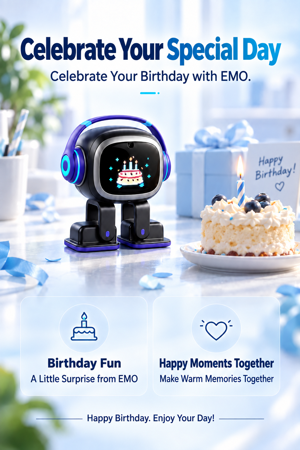 EMO AI Desktop Companion product detail